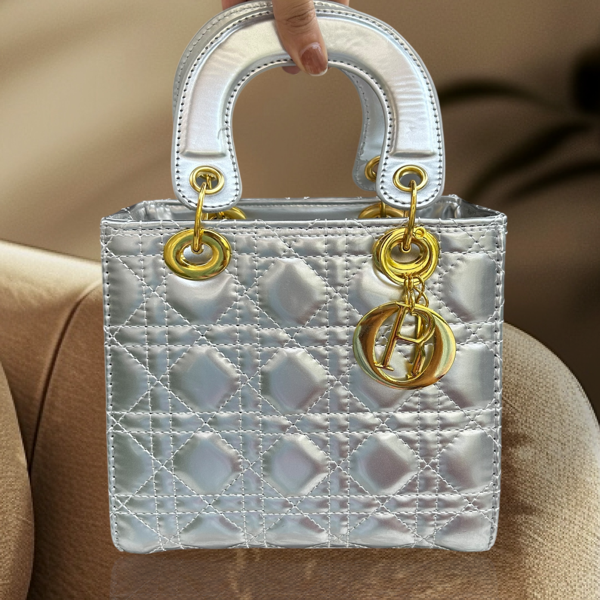 Metallic Bag on sale