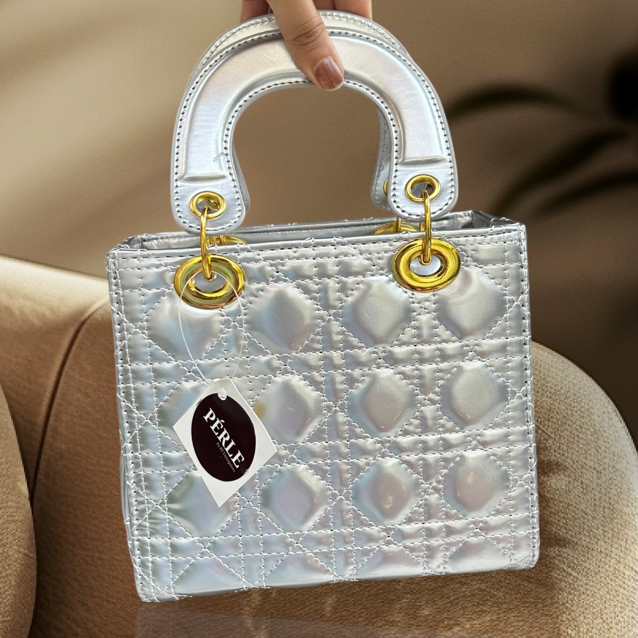 Metallic Bag on sale